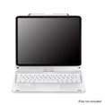 thumbnail image 1 of TFixol 360° Rotating Bluetooth Keyboard for iPad Pro 12.9" - Silver, ABS Material, 500mAh Battery, BT 5.1, 10M Range, Lightweight & Compact Design, 1 of 6
