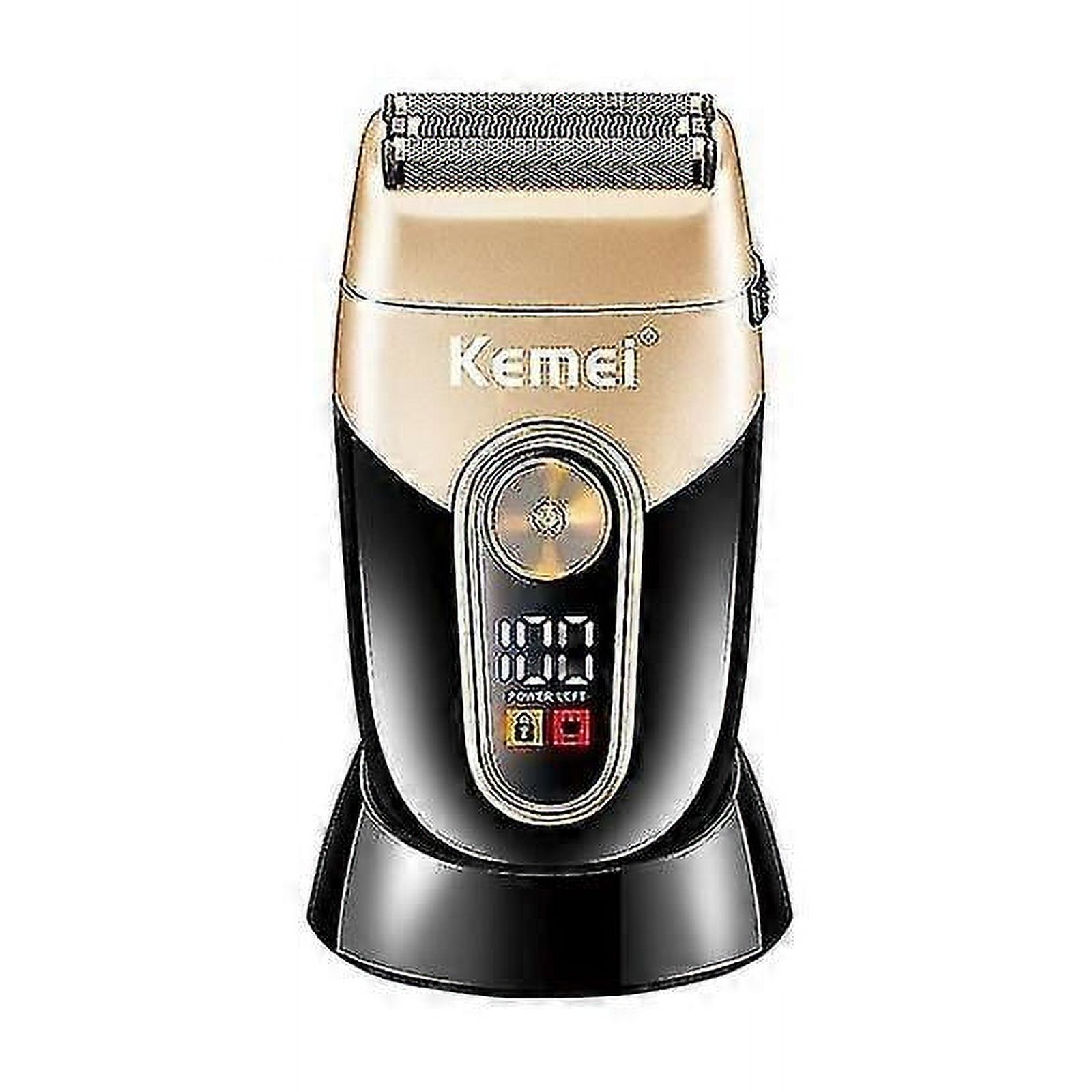 Electric Razor Electric Shaver Rechargeable Shaving Machine compatible Men Shaver Beard Razor Wet-dry Use B_Perfect Gift