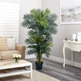 thumbnail image 5 of Nearly Natural 5289 Golden Cane Palm Silk Tree, 6.5-Feet, Green, 5 of 5