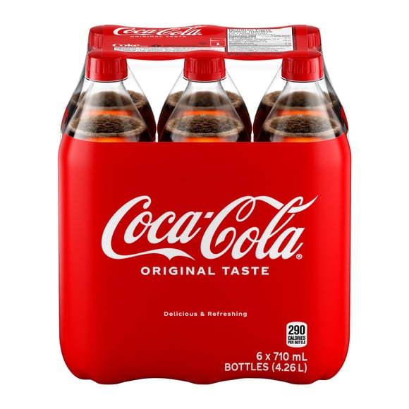 Coca-Cola Bouteilles, 710 mL, Lot de 6