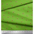 thumbnail image 2 of Soimoi Cotton Cambric Fabric Dot & Insect Printed Fabric 1 Yard 42 Inch Wide, 2 of 3