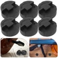 thumbnail image 2 of KAKOWELY Violon Électrique Silencieux 10 Pcs Ensemble de Pratique en Caoutchouc Style Tourte Silencieux pour Violon et Petit Violon, 2 of 4