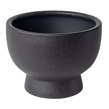 Better Homes & Gardens 8" Ceramic Chad Bolw-Black