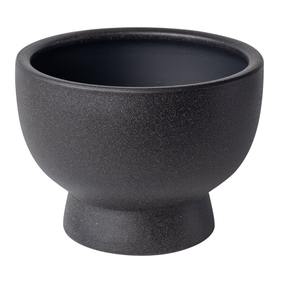 Better Homes & Gardens 8" Ceramic Chad Bolw-Black
