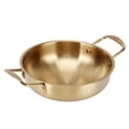 thumbnail image 3 of Stainless Steel Noodle Pot, Lightweight and Portable, Heat Evenly, Multipurpose, Safe and , Durable Material, Suitable for Home, Office, Dormitory, Outdoor Camping, 3 of 8