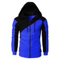 thumbnail image 3 of Sweat à Capuche Zippé pour Hommes Grande Taille, 3 of 4