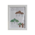 thumbnail image 2 of Sea Glass Photo Frame for Tabletop Display, Home and Office Decor, Black or White, 8x6 Inch, Modern Beach Style Gift, 2 of 4