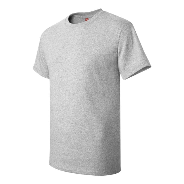 Hanes Mens Tagless T-Shirt, Medium, Ash