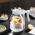 thumbnail image 1 of Matoen12 Glass Water Pitcher Large Capacity Pitcher Tea Pitcher Cold Brew Water Bottle Chilled Water Dispenser, 1 of 6