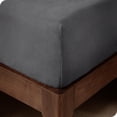 thumbnail image 1 of Bare Home Drap-Housse en Molleton Douillet - Molleton Polaire Ultra Moelleux - Drap à Poche Profonde - Lit Simple, Gris, 1 of 5