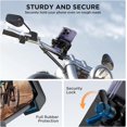 thumbnail image 4 of Miracase Bike Motorcycle Phone Holder, [1s Quick Lock] Bicycle Phone Mount Handlebar Cell Phone Clamp for Scooter, Compatible with iPhone Samsung Google, 4 of 6