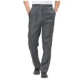 thumbnail image 1 of Men Stripe Plaid Chili Printed Hotel Restaurant Kitchen Chef Work Long Pants, 1 of 10