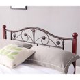thumbnail image 2 of Hodedah Complete Bronze Metal Bed Full Size, 2 of 4