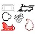 thumbnail image 2 of POLAR EXPRESS THEME NORTH POLE TRAIN CHRISTMAS MOVIE BOOK SET OF 6 COOKIE CUTTERS MADE IN USA PR1122, 2 of 4
