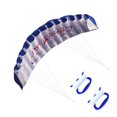 thumbnail image 4 of New 1.4m Power Kite Outdoor Fun Toys Parafoil Parachute Dual Line Surfing BU, 4 of 4