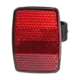 thumbnail image 1 of Handlebar Mount Safe Reflector Bicycle Bike Front Rear Warning Red / White New, 1 of 3