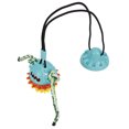 thumbnail image 2 of Chew Toy, TPR Material Large Ball Design Odorless Multifunction Teeth Grinding Pet Teeth Cleaning Toy With Suction Cup A Smoothly Floor Sticker For Pet Dog Lake Blue, 2 of 8