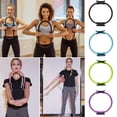 thumbnail image 3 of CHUANK 14” Dual Grip Pilates Ring  Blue, 3 of 6