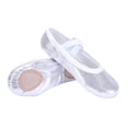 thumbnail image 1 of Children's Solid Color Dance Shoes Soft Sole Practice Shoes Elastic Laces Shaping Shoes Dance Shoes, 1 of 9