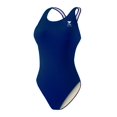 thumbnail image 1 of TYR Sport Girl's Solid Maxback Swim Suit (Navy, 22), 1 of 3