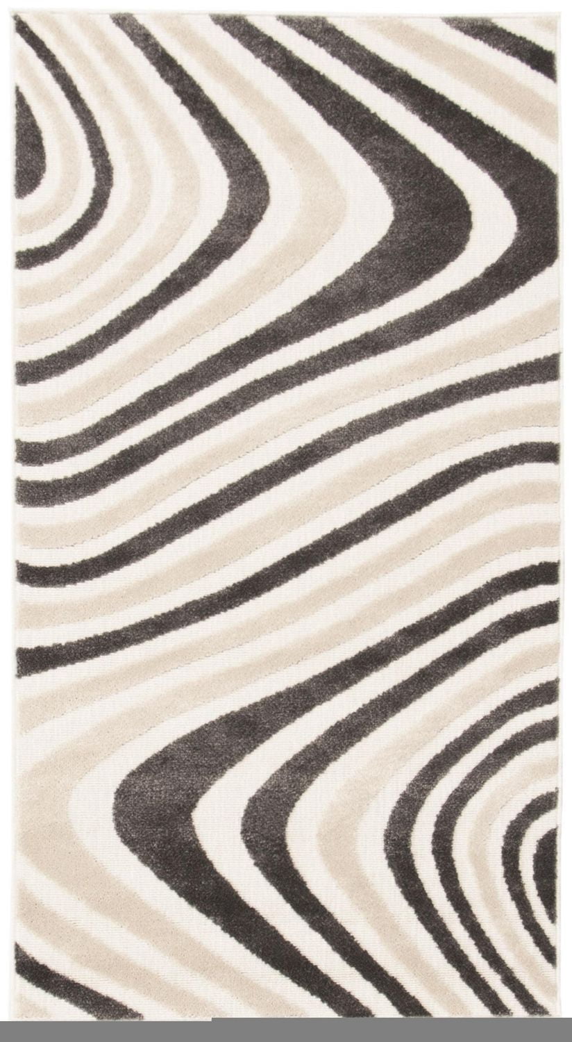 Tapis ECARPET Moderne pour Salle à Manger, Salon, Chambre Zuma Beige