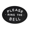 thumbnail image 2 of S SERENABLE 2 x PLEASE THE BELL Home Decor Signs, Decorative Warning Signs, Warning, 2 of 9