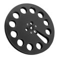 thumbnail image 1 of 1/4 7 Inch Empty Tape Reel, Universal Open Reel Sound Tape Empty Reel with 12 Holes NAB Hub Replacement Opening Machine Part for  Re  Studer, 1 of 7