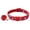 Red, variant on Neinkie Pet Collar with Bell Adjustable Nylon Pet Collar for Girl Male Cats Suitable for Cats and Puppies Collar