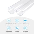 thumbnail image 3 of Unique Bargains 46mm ID 50mm OD 20' Acrylic Pipe Rigid Round Tube Clear High Impact for Lighting, Models, Plumbing, Crafts, 3 of 6