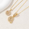 thumbnail image 1 of Latrodar 2 Pack Initial Letter Pendant Necklaces Gifts for Mom, 1 of 1