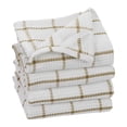 thumbnail image 1 of Fabstyles Cotton Solo Waffle Weave Kitchen Towels, Extra Large Dish Cloths, Super Absorbent and Quick Dry Tea Towels with Hanging Loop, 18x28 Inches, Set of 4, 1 of 5