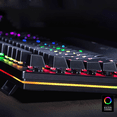 thumbnail image 2 of Clavier Mécanique Véritable Clavier à Axes Verts Jeu de Bureau Ordinateur Portable Ordinateur de Bureau Clavier Filaire pour Ordinateur Portable Ordinateur PC Jeux, 2 of 9
