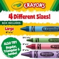 thumbnail image 3 of Crayola Ultra-Clean Washable Large Crayons, 16 Count, 3 of 6