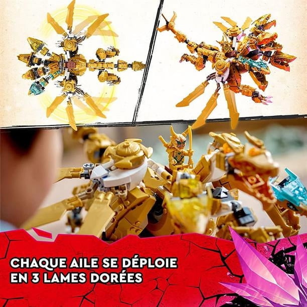 SOP LEGO Ninjago Lloyds Ultragolddrache 71774 - Walmart.ca