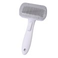 thumbnail image 1 of Cat Hair Removal Slicker Comb, Fast Hair Removal Self  Pet Brush Button   For Home Steel Wire Rubber Head Gray, 1 of 8