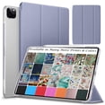 thumbnail image 1 of DuraSafe Cases for iPad PRO 12.9 Inch 2020 4th Generation [ Pro 12.9 4 ] MY3K2LL/A MY3J2LL/A MY2H2LL/A MY2J2LL/A Slim Lightweight Protective PC Dual Angle Stand Cover - Gray, 1 of 4
