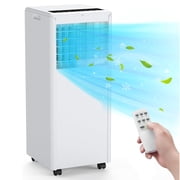 Garvee 8000 BTU Portable Air Conditioner, Room Air Conditioner with Cooling, Dehumidifier, Fan, AC Units for Room Cooling Up to 350Sq.ft, Black