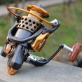 thumbnail image 3 of 13+1BB Spinning Fishing Reels 1000-7000 Series Metal Head Spinning Wheel With Exchangeable Handle For Casting Line Anti-Seawater ,Rigid Aluminum Skeletal Frame, 3 of 7