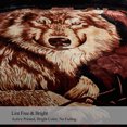 thumbnail image 3 of Thick Warm Winter Fleece Blanket For King Bed 2 Ply Reversible Soft Raschel Blanket,85"x93",10lb, 3 of 8