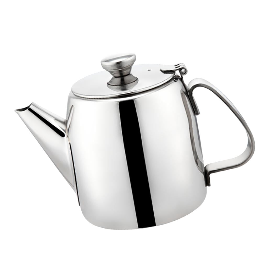 Théière en Acier Inoxydable 2,8 L Bouilloire d'Eau Froide Pichet à Jus Cafetière Poignée