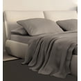 thumbnail image 4 of Johnson Home 600 Thread Egyptian Count Cotton Sheet Set, 4 of 6