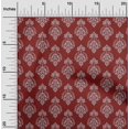 thumbnail image 2 of oneOone Polyester Spandex Red Fabric Mandala Craft Projects Decor Fabric Printed By The Yard 56 Inch Wide, 2 of 5