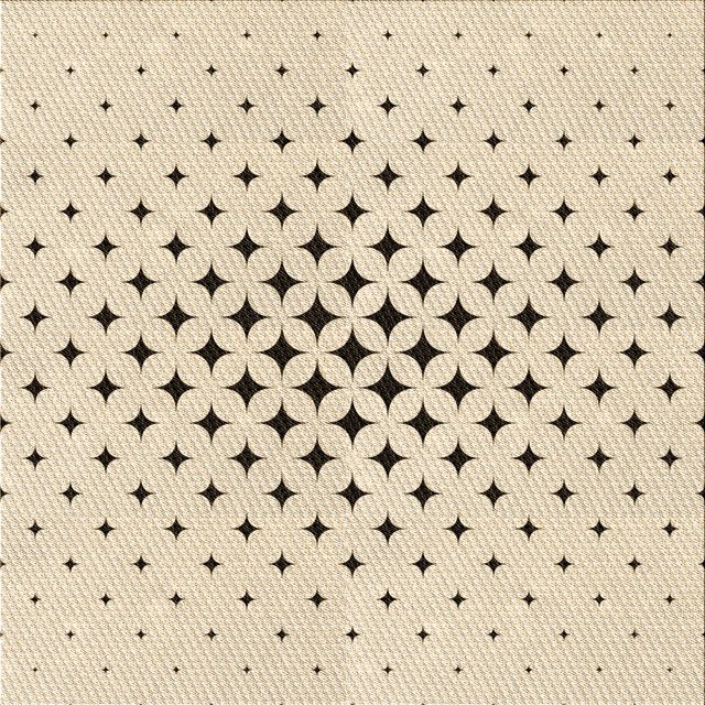 Ahgly Company Tapis d'Intérieur Lavables à la Machine, Carrés, Style Transitionnel, Mocassin Beige, Tapis de Zone, 5 Pieds Carré