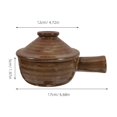 thumbnail image 3 of 1Pc Casserole with Lid Household Stewpan Microwave Oven Casserole Cookware, 3 of 9