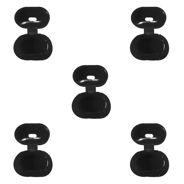 crativent Silicone Earbuds Box Headset Storage Case For Airdots Youth Version black 5Set