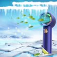 thumbnail image 4 of Portable Handheld Fan, Powerful Hand Held Mini Fan, New High-speed Refrigeration Fan Handheld USB Brushless Intelligent Digital Display 100 Mini Portable Fan, 4 of 5