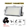 thumbnail image 2 of Projecteur à DEL 50W 100W 150W Étanche IP65 pour l'Extérieur Projecteur à DEL Réflecteur Lampe de Rue Projecteur Mural, 2 of 6