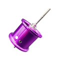 thumbnail image 4 of koolsoo Fishing Reel Spool Aluminum Lightweight Baitcasting Reel Spool for cc80 CR80 Purple, 4 of 9