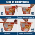 thumbnail image 3 of 20PCS Magic Bag Sealer Stick, Chip Clips Bag Sealer Stick, Stay Fresh Bag Sealer Sticks, Plastic Closure Rods - 5 Diffrent Sizes, 3 of 5