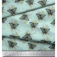 thumbnail image 2 of Soimoi Polyester Crepe Fabric Artistic Butterfly Decor Fabric Printed Yard 42 Inch Wide, 2 of 3